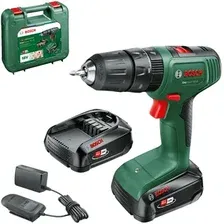 Ударная дрель-шуруповерт Bosch EasyImpact 18V-40 06039D8108 (с 2-мя АКБ 2 Ач, кейс)