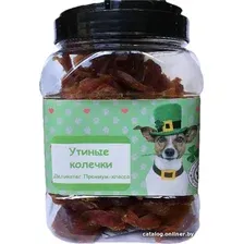 Лакомство для собак O'dog Утиные колечки с мясом утки 750 г