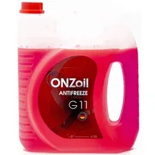 Антифриз ONZOIL Optimal G11 красный 4,2 л. (5 кг.) арт. F0000001606
