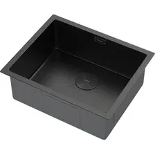Кухонная мойка ARFEKA ECO AR 550*450 POP-UP BLACK PVD NANO