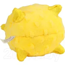 Игрушка для собак Playology Puppy Sensory Ball / P33425 (с ароматом курицы, желтый)