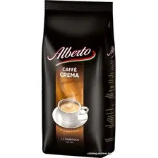Кофе Alberto Caffe Crema в зернах 1000 г