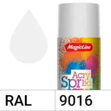 Magicline - Краска белая матовая RAL 9016, 265г / 420