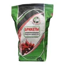 Уголь древесный Бел-Брикет 2.5кг