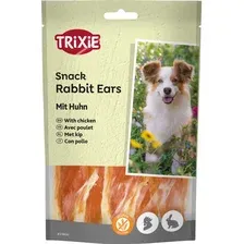 Лакомство для собак Trixie Premio, кроличьи ушки, без глютена и сахара, 80 г