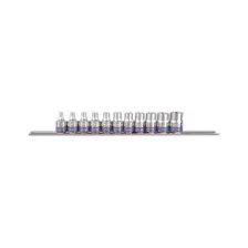 Набор торцевых головок 3/8", TORX Е-стандарт, E4-E18 (11 предметов) KING TONY 3121PR
