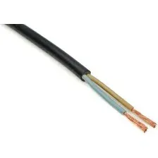 Провод силовой Автопровод ПВС-Т 2x1.5 (150 м, черный)