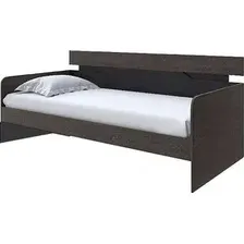 Кровать-тахта PROxSON Milton 120x190 (дуб кантербери/черный)