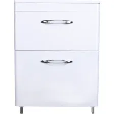 Symbolite Тумба под умывальник Каре 60 Люкс Plus 2 ящика (белый)