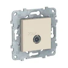 Розетка телевизионная Schneider Electric NU546244 (Бежевый)
