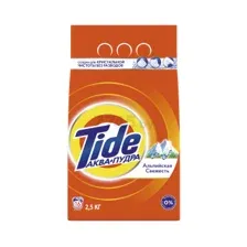 Стиральный порошок автомат TIDE Альпийская свежесть 2,5 кг (4015600431167)