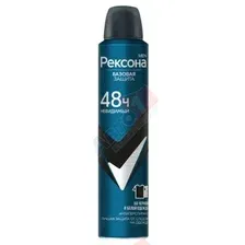 REXONA MEN Антиперспирант аэрозоль Невидимый на черном и белом 200 мл