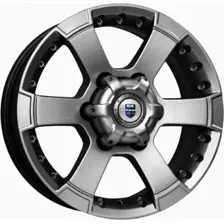 Литые диски K&amp;K М56 16x7" 6x139.7мм DIA 67.1мм ET 20мм Дарк платинум