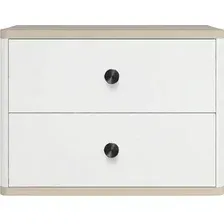 Тумба Shtabe Royal 5302 эко (макиато/р.черная)