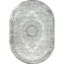 Коврик Safyun Eva / LZ140-LIGHT-GREY-OVAL (1.2x1.7)