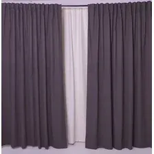 Комплект штор Mio Tesoro Канвас 150x270 (2 шт, темно-серый)