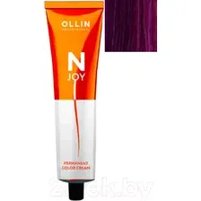 Крем-краска Ollin Professional N-Joy Color Cream 0/25 фиолетово-махагоновый розовый 100 мл