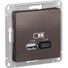 Розетка USB Systeme Electric AtlasDesign ATN000639