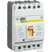 Выключатель автоматический IEK ВА 44-33 3P 125A 15kA SVA4410-3-0125