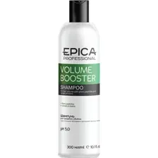 Шампунь для волос Epica Professional Volume Booster, для придания объема волос, 300 мл