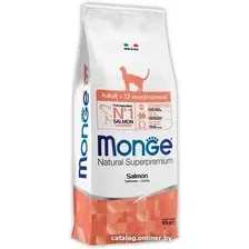 Сухой корм для кошек Monge Superpremium Adult Salmon (10кг)