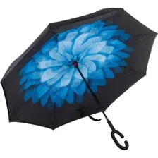 Зонт-трость Wahoo Небесный цветок YF7396 (blue)