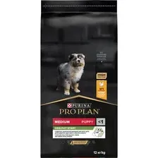 Сухой корм для собак Pro Plan Puppy Medium Optistart с курицей (12кг)