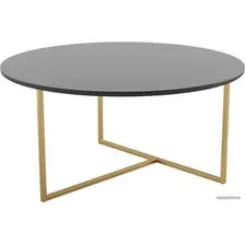 Журнальный столик Калифорния мебель Маджоре Glass (черный Lacobel)