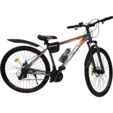 Велосипед GIRTON HD2833-O 26, черный/оранжевый