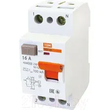 Устройство защитного отключения TDM ВД1-63-2Р-63А-30мА / SQ0203-0019