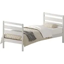 Кровать Домаклево Лето 90x190+В3+В3 (белый)