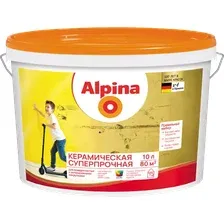 Краска Alpina Керамическая суперпрочная. База 1 (10л)