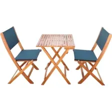 Комплект садовой мебели National Tree Company из акации / TP2052.1.3 (3 предмета)