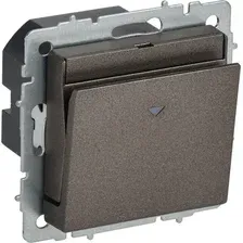 Выключатель IEK Brite BR-V11-0-10-K45 (темная бронза)
