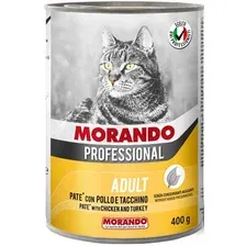 Консервированный корм для кошек Morando Professional паштет Chicken &amp; Turkey 400 г