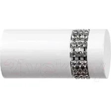 Наконечник для карниза Lm Decor YF116 Имидж 25мм (белый глянец)