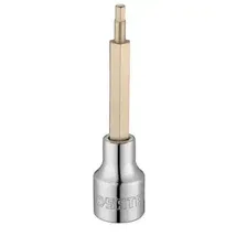 Торцевая головка 1/2' DR с шестигранной вставкой 5 мм, L=100 мм (25202) SATA