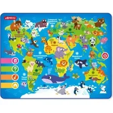 Развивающая игрушка Азбукварик Мой первый атлас. Планшетик 3356