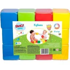 Развивающая игрушка Fancy Набор кубиков / KUB70-12