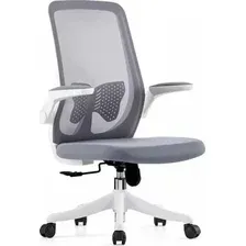 Кресло SitUp AMELIA B PL White (сетка Gray/ткань Gray)
