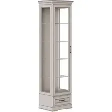 Шкаф-пенал Black Red White Florencia REG1W1SZK (персидский жемчуг)