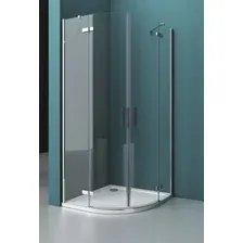 Душевой уголок BelBagno KRAFT-R-2-100-C-Cr (прозрачное стекло)