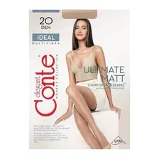Колготки женские CONTE Elegant Ideal 20 ден, размер 2, nero