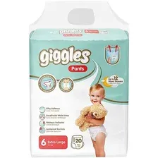 Подгузники Giggles Xlarge 6 Pants (20 шт)
