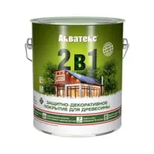 Пропитка АКВАТЕКС 2 в 1 (дуб) 2.7 л