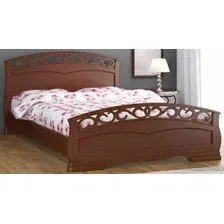 Кровать Bravo Мебель Грация-1 200x140 (орех)