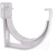 Кронштейн желоба Grand Line Дизайн 135 ПВХ Slider RAL 9003 (белый)