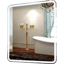 Пекам Зеркало Marta 1 70x80 marta1-70x80B (с подсветкой,с бесконтактным сенсором)