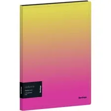 Папка для бумаг Berlingo Radiance DB4_10001 (желтый/розовый)