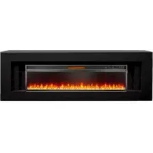 Каминокомплект Смолком Line V60 + Vision 60 LOG LED (черный)